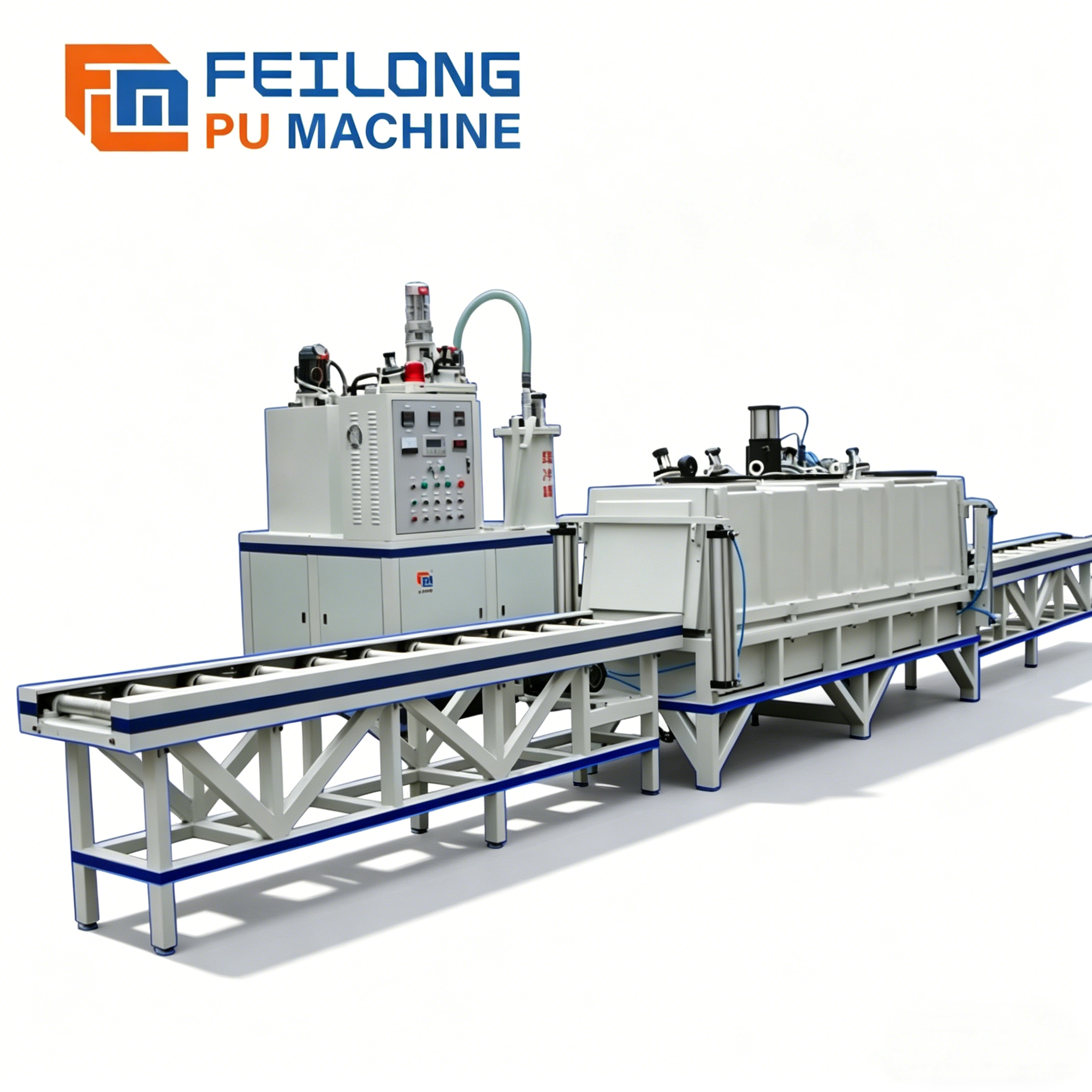 高效直线型生产流水线 -适用于聚氨酯产品/具有预热/加热和保温功能